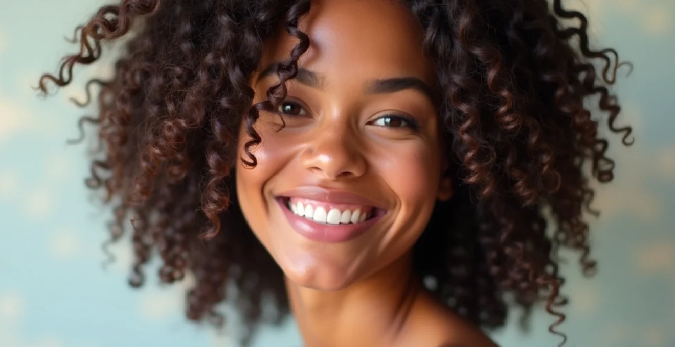 cheveux bouclés