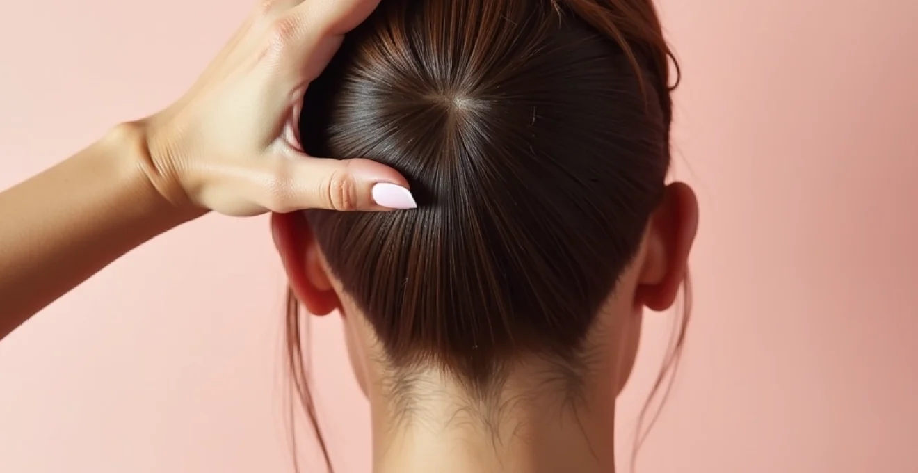 massage du cuir chevelu